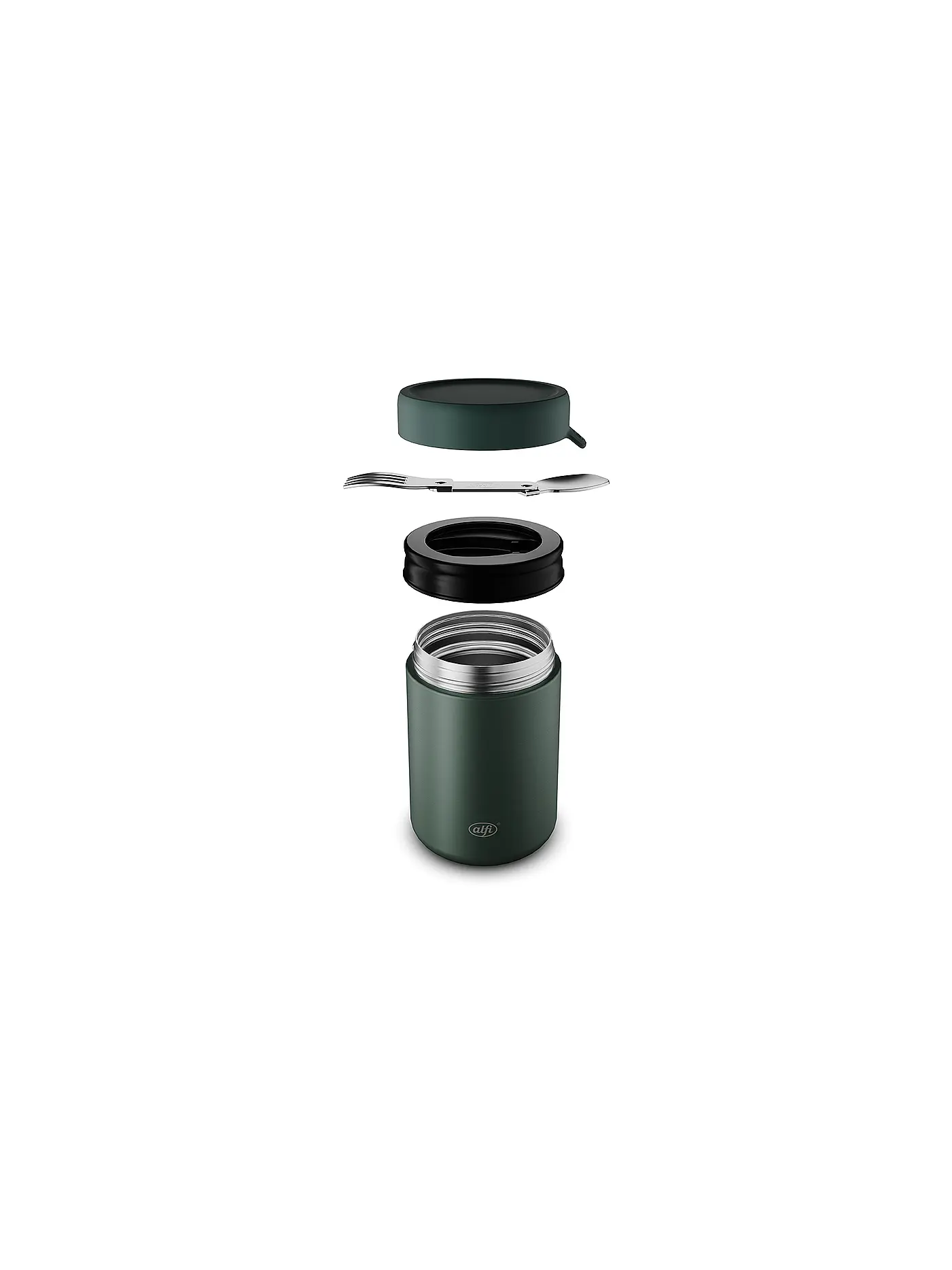 ALFI | Isolierbecher -Thermosbecher ISO-FOOD 0,35l Forest Mat | 